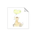 Picture of Heart Balloon Giraffe _GroupedProduct_Square_Mini_ _GroupedProduct_Square_Unframed_Print_Only_