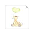 Picture of Heart Balloon Giraffe _GroupedProduct_Square_Mini_ _GroupedProduct_Square_Unframed_Print_Only_
