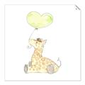 Picture of Heart Balloon Giraffe _GroupedProduct_Square_Mini_ _GroupedProduct_Square_Unframed_Print_Only_