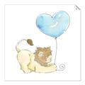 Picture of Heart Balloon Lion _GroupedProduct_Square_Mini_ _GroupedProduct_Square_Unframed_Print_Only_