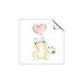 Picture of Heart Balloon Cheetah _GroupedProduct_Square_Mini_ _GroupedProduct_Square_Unframed_Print_Only_