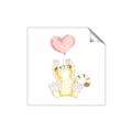Picture of Heart Balloon Cheetah _GroupedProduct_Square_Mini_ _GroupedProduct_Square_Unframed_Print_Only_