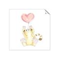 Picture of Heart Balloon Cheetah _GroupedProduct_Square_Mini_ _GroupedProduct_Square_Unframed_Print_Only_