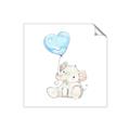 Picture of Heart Balloon Elephant _GroupedProduct_Square_Mini_ _GroupedProduct_Square_Unframed_Print_Only_