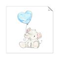 Picture of Heart Balloon Elephant _GroupedProduct_Square_Mini_ _GroupedProduct_Square_Unframed_Print_Only_