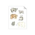 Picture of Bears _GroupedProduct_Rectangle_Portrait_Mini_ _GroupedProduct_Rectangle_Portrait_Unframed_Print_Only_