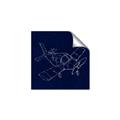 Picture of Airplane Navy I _GroupedProduct_Square_Mini_ _GroupedProduct_Square_Unframed_Print_Only_