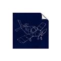 Picture of Airplane Navy I _GroupedProduct_Square_Mini_ _GroupedProduct_Square_Unframed_Print_Only_