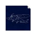 Picture of Airplane Navy II _GroupedProduct_Square_Mini_ _GroupedProduct_Square_Unframed_Print_Only_