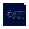 Picture of Airplane Navy II _GroupedProduct_Square_Mini_ _GroupedProduct_Square_Unframed_Print_Only_
