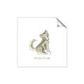 Picture of Stay Wild Wolf _GroupedProduct_Square_Mini_ _GroupedProduct_Square_Unframed_Print_Only_