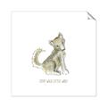 Picture of Stay Wild Wolf _GroupedProduct_Square_Mini_ _GroupedProduct_Square_Unframed_Print_Only_
