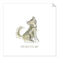 Picture of Stay Wild Wolf _GroupedProduct_Square_Mini_ _GroupedProduct_Square_Unframed_Print_Only_