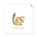 Picture of Stay Busy Beaver _GroupedProduct_Square_Mini_ _GroupedProduct_Square_Unframed_Print_Only_