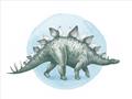 Picture of Stegosaurus _GroupedProduct_Rectangle_Landscape_Mini_ _GroupedProduct_Rectangle_Landscape_Unframed_Print_Only_