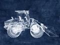 Picture of Tractor Navy I  _GroupedProduct_Rectangle_Landscape_Mini_ _GroupedProduct_Rectangle_Landscape_Unframed_Print_Only_