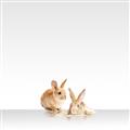 Picture of Together Bunnies _GroupedProduct_Square_Mini_ _GroupedProduct_Square_Unframed_Print_Only_