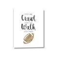 Picture of Crawl Walk Football _GroupedProduct_Rectangle_Portrait_Mini_ _GroupedProduct_Rectangle_Portrait_Canvas_