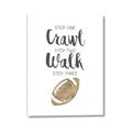 Picture of Crawl Walk Football _GroupedProduct_Rectangle_Portrait_Mini_ _GroupedProduct_Rectangle_Portrait_Canvas_
