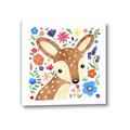 Picture of In the Garden Deer _GroupedProduct_Square_Mini_ _GroupedProduct_Square_Canvas_
