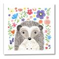 Picture of In the Garden Hedgehog _GroupedProduct_Square_Mini_ _GroupedProduct_Square_Canvas_