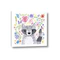 Picture of In the Garden Raccoon _GroupedProduct_Square_Mini_ _GroupedProduct_Square_Canvas_
