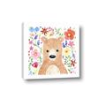Picture of In the Garden Bear _GroupedProduct_Square_Mini_ _GroupedProduct_Square_Canvas_