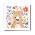 Picture of In the Garden Bear _GroupedProduct_Square_Mini_ _GroupedProduct_Square_Canvas_