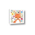 Picture of In the Garden Fox _GroupedProduct_Square_Mini_ _GroupedProduct_Square_Canvas_