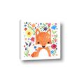 Picture of In the Garden Fox _GroupedProduct_Square_Mini_ _GroupedProduct_Square_Canvas_