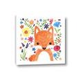 Picture of In the Garden Fox _GroupedProduct_Square_Mini_ _GroupedProduct_Square_Canvas_