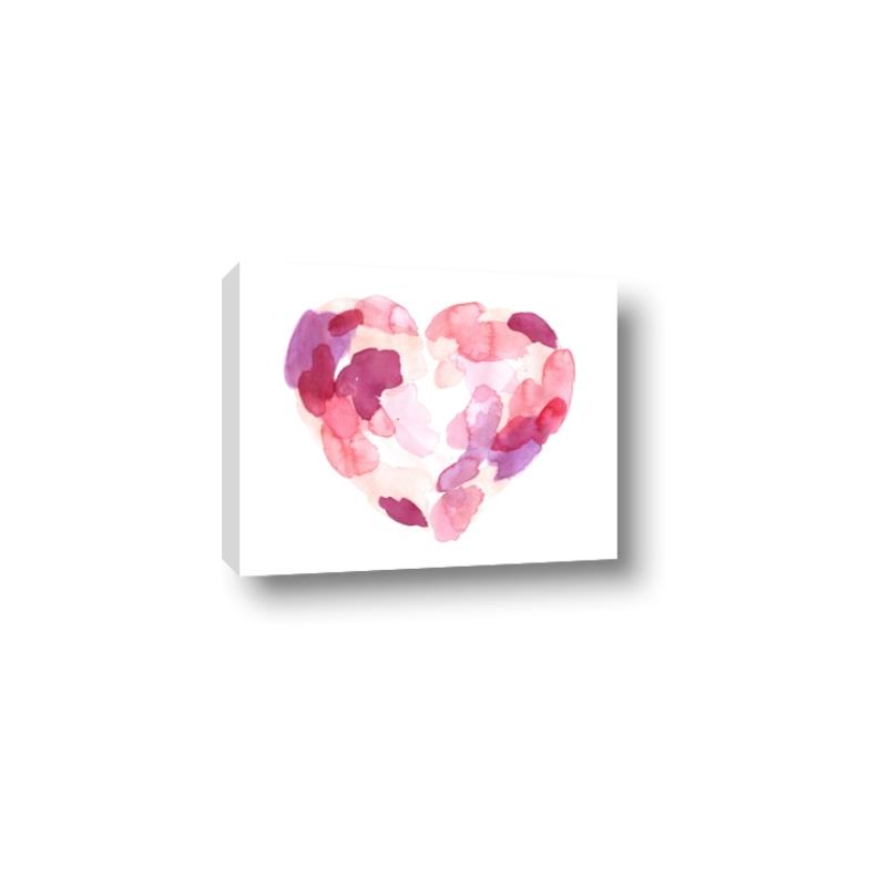 Picture of Colored Heart _GroupedProduct_Rectangle_Landscape_Mini_ _GroupedProduct_Rectangle_Landscape_Canvas_