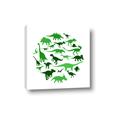 Picture of Dino Party Green  _GroupedProduct_Square_Mini_ _GroupedProduct_Square_Canvas_