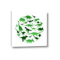 Picture of Dino Party Green  _GroupedProduct_Square_Mini_ _GroupedProduct_Square_Canvas_