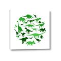 Picture of Dino Party Green  _GroupedProduct_Square_Mini_ _GroupedProduct_Square_Canvas_