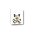 Picture of Baby Fox with Bow Tie _GroupedProduct_Rectangle_Portrait_Mini_ _GroupedProduct_Rectangle_Portrait_Canvas_