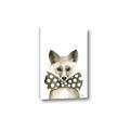 Picture of Baby Fox with Bow Tie _GroupedProduct_Rectangle_Portrait_Mini_ _GroupedProduct_Rectangle_Portrait_Canvas_