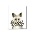 Picture of Baby Fox with Bow Tie _GroupedProduct_Rectangle_Portrait_Mini_ _GroupedProduct_Rectangle_Portrait_Canvas_