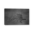 Picture of Geo Dino I Black  _GroupedProduct_Rectangle_Landscape_Mini_ _GroupedProduct_Rectangle_Landscape_Canvas_