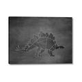 Picture of Geo Dino I Black  _GroupedProduct_Rectangle_Landscape_Mini_ _GroupedProduct_Rectangle_Landscape_Canvas_