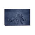 Picture of Geo Dino I  _GroupedProduct_Rectangle_Landscape_Mini_ _GroupedProduct_Rectangle_Landscape_Canvas_