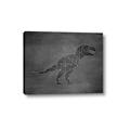 Picture of Geo Dino IV Black  _GroupedProduct_Rectangle_Landscape_Mini_ _GroupedProduct_Rectangle_Landscape_Canvas_