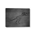 Picture of Geo Dino IV Black  _GroupedProduct_Rectangle_Landscape_Mini_ _GroupedProduct_Rectangle_Landscape_Canvas_