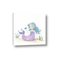 Picture of Blue Hair Mermaid _GroupedProduct_Square_Mini_ _GroupedProduct_Square_Canvas_