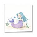 Picture of Blue Hair Mermaid _GroupedProduct_Square_Mini_ _GroupedProduct_Square_Canvas_