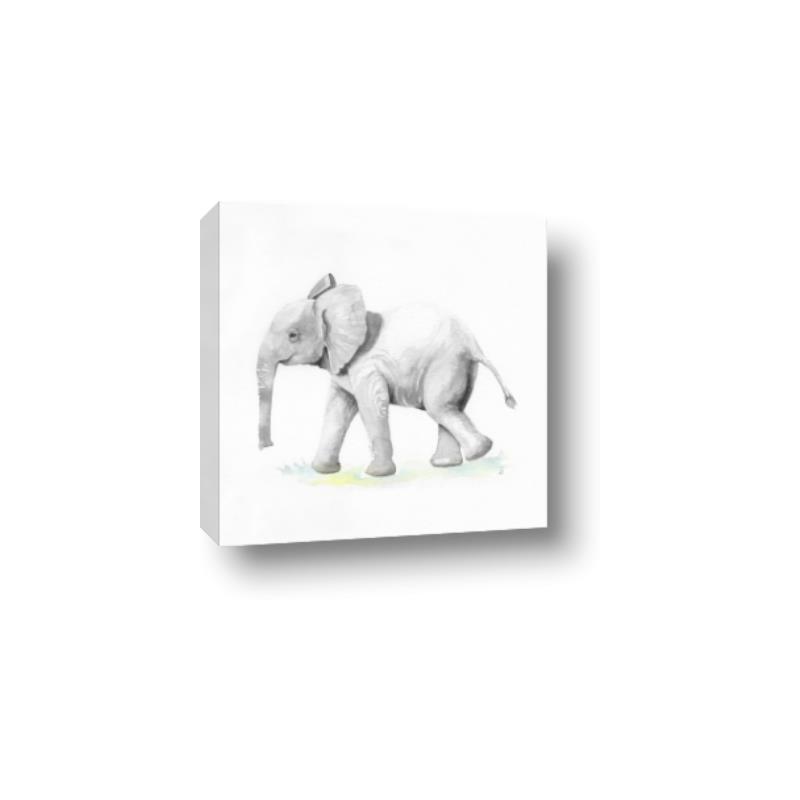 Picture of Jungle Elephant _GroupedProduct_Square_Mini_ _GroupedProduct_Square_Canvas_
