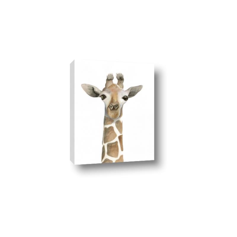Picture of Giraffe Peekaboo _GroupedProduct_Rectangle_Portrait_Mini_ _GroupedProduct_Rectangle_Portrait_Canvas_