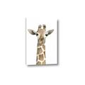 Picture of Giraffe Peekaboo _GroupedProduct_Rectangle_Portrait_Mini_ _GroupedProduct_Rectangle_Portrait_Canvas_
