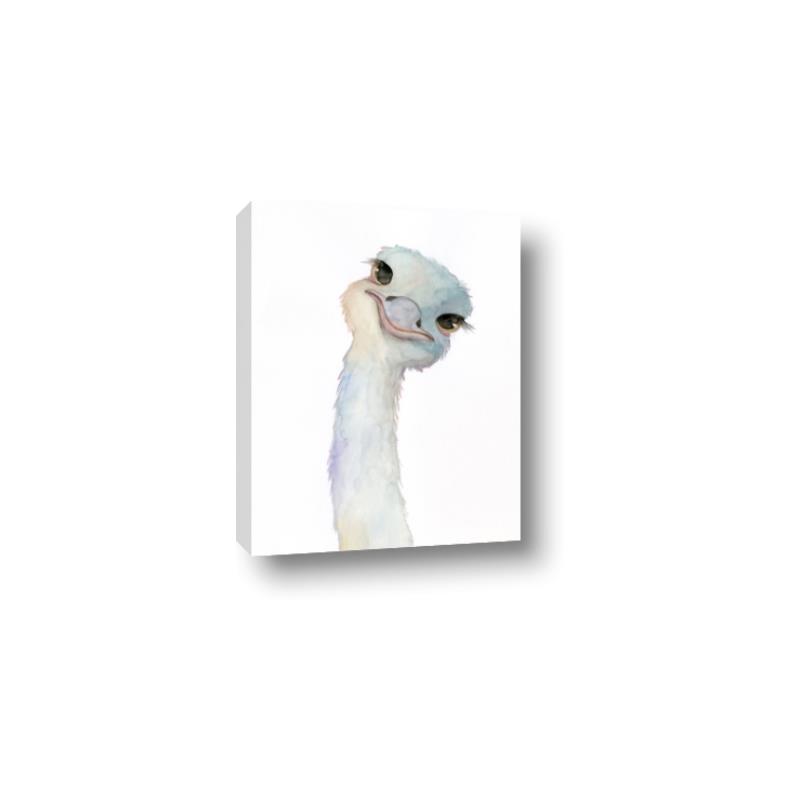 Picture of Ostrich Peekaboo _GroupedProduct_Rectangle_Portrait_Mini_ _GroupedProduct_Rectangle_Portrait_Canvas_