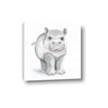 Picture of Tiny Hippo _GroupedProduct_Square_Mini_ _GroupedProduct_Square_Canvas_